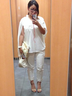 ponさん（レディース・154cm）の夏コーディネート