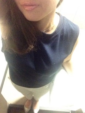「passage mignon/flaneur（パサージュミニョンフラヌール）のアイテム（パンプス）」を使った、ponさん（レディース・154cm）の夏コーディネート