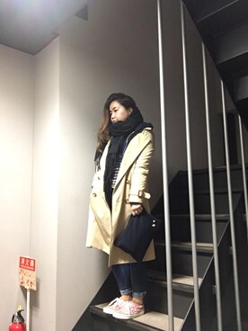 ponさん(レディース・154cm)の冬コーディネート