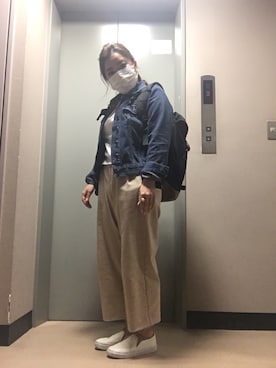 ponさん（レディース・154cm）の春コーディネート