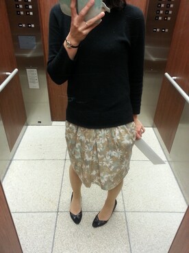 かおりさん(レディース・158cm)の冬コーディネート