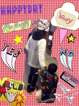 「RCWB（アールシーダブリュービー）のアイテム（ジャケット/アウター）」を使った、ちぃこさん（レディース・156cm）の春コーディネート