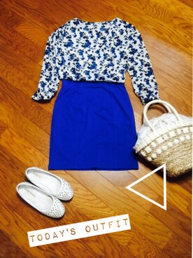 ケイティさん（レディース・157cm）の夏コーディネート