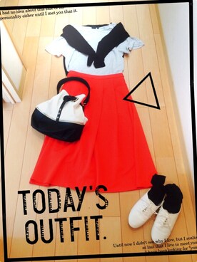 ケイティさん（レディース・157cm）の秋コーディネート