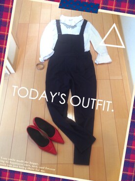 ケイティさん（レディース・157cm）の秋コーディネート