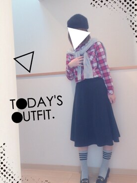 ケイティさん（レディース・157cm）の秋コーディネート