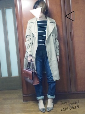 ケイティさん（レディース・157cm）の春コーディネート