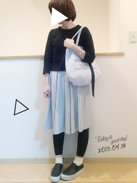 ケイティさん（レディース・157cm）の春コーディネート