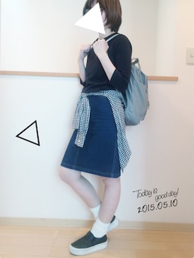 ケイティさん（レディース・157cm）の春コーディネート