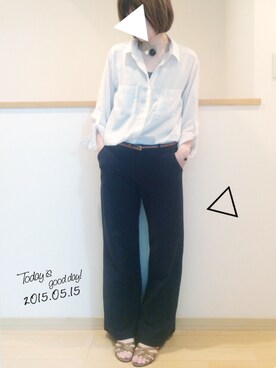 ケイティさん（レディース・157cm）の春コーディネート