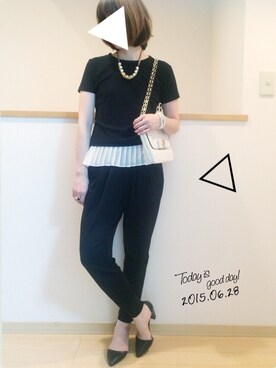 ケイティさん（レディース・157cm）の夏コーディネート