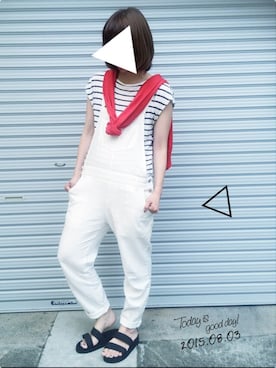 ケイティさん(レディース・157cm)の夏コーディネート