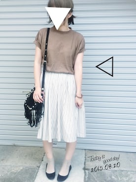 ケイティさん（レディース・157cm）の夏コーディネート