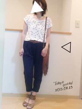 ケイティさん(レディース・157cm)の夏コーディネート