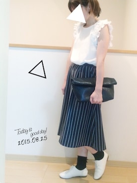 ケイティさん（レディース・157cm）の夏コーディネート