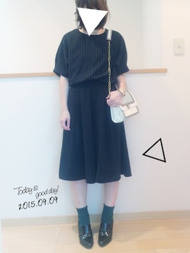 ケイティさん（レディース・157cm）の秋コーディネート