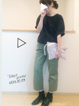 ケイティさん（レディース・157cm）の秋コーディネート