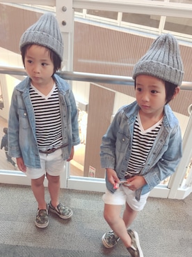 moss315さん（キッズ・110cm）の春コーディネート