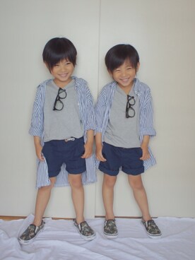 moss315さん（キッズ・110cm）の春コーディネート