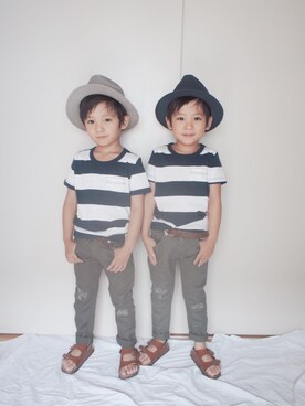 moss315さん（キッズ・110cm）の夏コーディネート