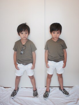 moss315さん（キッズ・110cm）の夏コーディネート