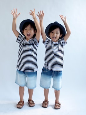 moss315さん（キッズ・110cm）の夏コーディネート