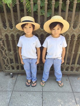 moss315さん（キッズ・110cm）の夏コーディネート