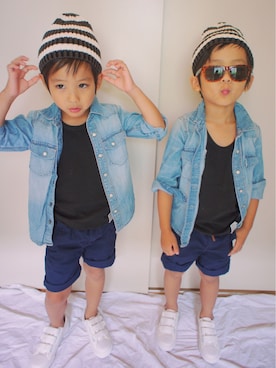 moss315さん(キッズ・110cm)の夏コーディネート