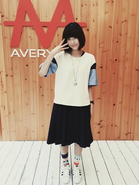 「oddpears」｜ma小馬さん（レディース・164cm）の秋コーディネート