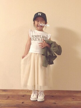 ☆のん☆さん（キッズ・90cm）の夏コーディネート