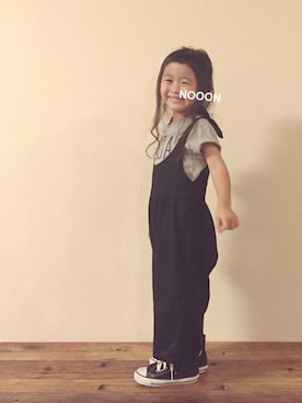 「オンザ眉毛」｜「アイテム（その他）」を使った、☆のん☆さん（キッズ・90cm）の夏コーディネート