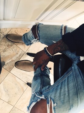 「ALDO（アルド）のアイテム（ブーツ）」を使った、whoisfrankpierceさん（メンズ・180cm）の夏コーディネート