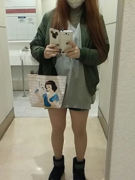 かほさん（レディース・150cm）の冬コーディネート