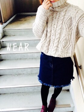 mitanさん（レディース・158cm）の冬コーディネート