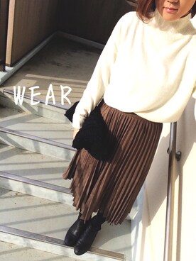 mitanさん（レディース・158cm）の冬コーディネート