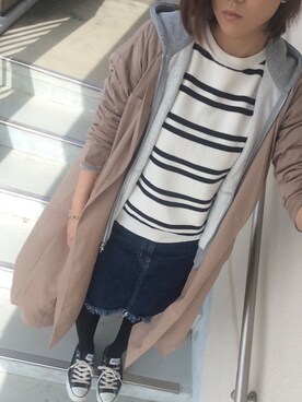 「チェスター」｜「アイテム（その他）」を使った、mitanさん（レディース・158cm）の冬コーディネート