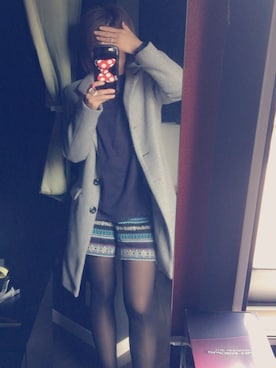 「ISBIT（アイズビット）のアイテム（パンツ）」を使った、yukinobdさん（レディース・154cm）の秋コーディネート