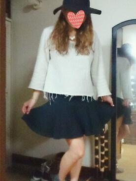 「miel（ミエル）のアイテム」を使った、omochiさん（レディース・154cm）の秋コーディネート