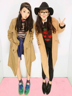 ゆいぽむさんのコーディネート