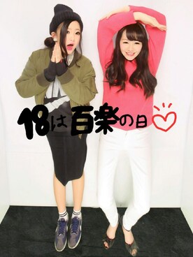 ゆいぽむさんのコーディネート