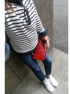 「PRADA（プラダ）のアイテム（その他）」を使った、maki♡さん（レディース・159cm）の春コーディネート