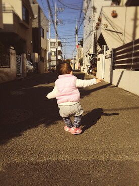 みかんさん（キッズ・80cm）の冬コーディネート