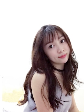 「A land（エーランド）のアイテム（アクセサリー）」を使った、Cさん（レディース・163cm）の春コーディネート