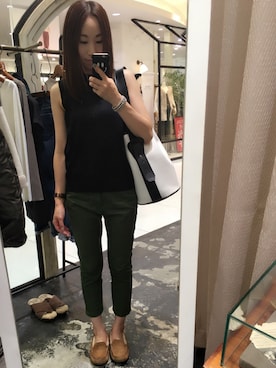 「khaki」｜「アイテム（腕時計）」を使った、みかりんさん（レディース・165cm）の秋コーディネート
