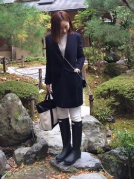 「ICB（アイシービー）のアイテム（ジャケット/アウター）」を使った、みかりんさん（レディース・165cm）の秋コーディネート