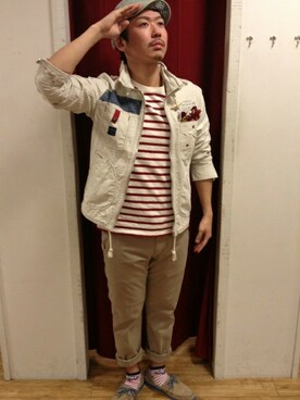 Mr.tsuchiyaさん（メンズ・176cm）の春コーディネート