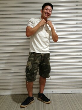Mr.tsuchiyaさん（メンズ・177cm）の夏コーディネート