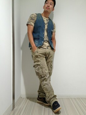 Mr.tsuchiyaさん（メンズ・177cm）の夏コーディネート