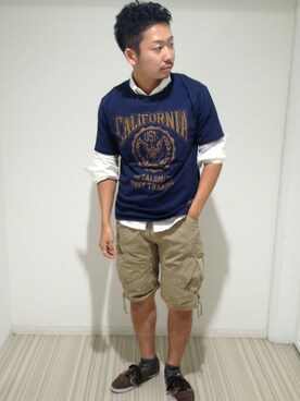 Mr.tsuchiyaさん(メンズ・177cm)の夏コーディネート