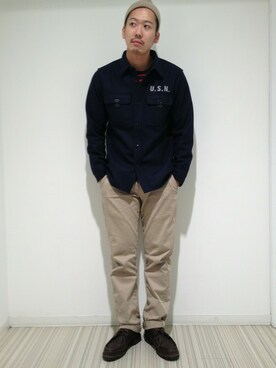 Mr.tsuchiyaさん（メンズ・177cm）の秋コーディネート